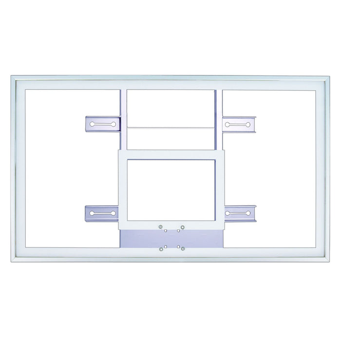 First Team FT222H Gymnasium Acrylic Basketball Backboard - 42" x 72" - Competition-Grade Aluminum Frame