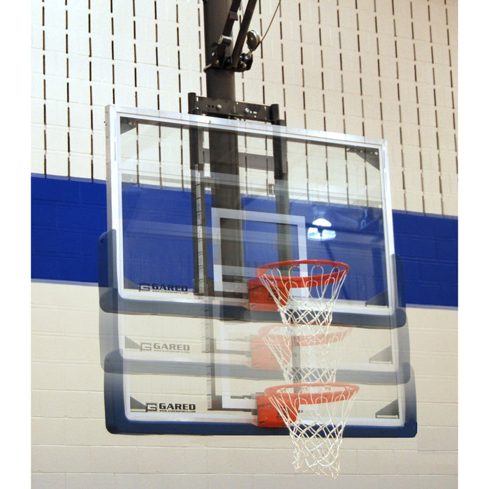 Gared Manual Basketball Backboard Height Adjuster, Single Post - 1131