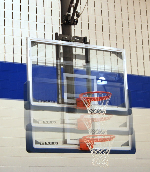 Gared Electric Backboard Height Adjuster – Push-Button Control for Single Post Backstops - 1171