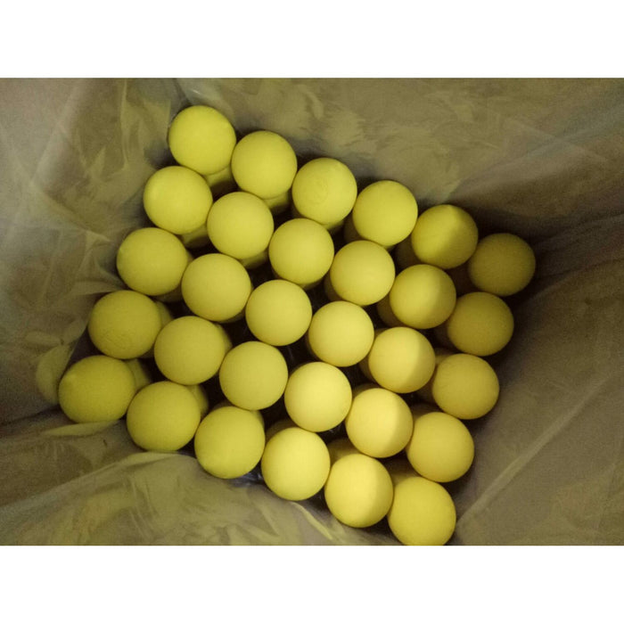 Gladiator Lacrosse Case of 120 OFFICIAL Lacrosse Game Balls – Yellow – MEETS NOCSAE STANDARDS, SEI CERTIFIED