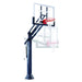 First Team Attack™ In-Ground Adjustable Basketball Goal – Durable Steel Pole & EZ Crank System
