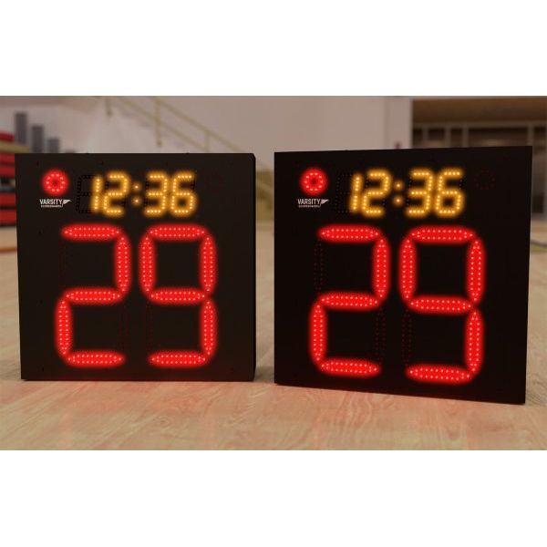 First Shot Clock Varsity Scoreboards 2212 Basketball Shot Clocks – LED, Wireless – SKU ...