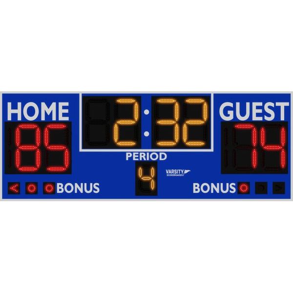 Varsity Scoreboards 2236 Basketball/Multisport Scoreboard – LED – SKU: 2236-22