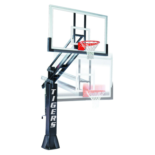 First Team Titan™ In-Ground Adjustable Basketball Goal – 6” Steel Pole & EZ Crank System