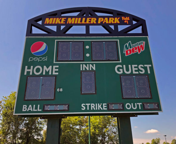 Varsity Scoreboards 3312 Baseball/Softball Scoreboard – LED – SKU: 3312-22