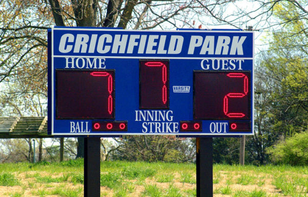Varsity Scoreboards 3314 Baseball/Softball Scoreboard – LED – SKU: 3314-22