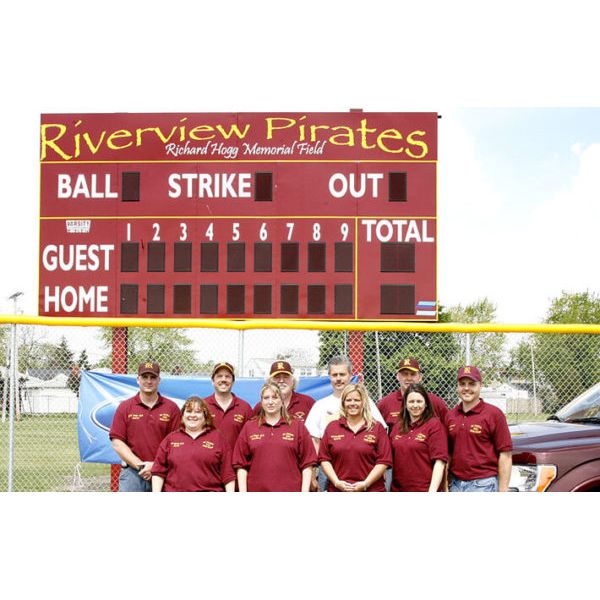 Varsity Scoreboards 3320 Baseball/Softball Scoreboard – LED – SKU: 3320-22