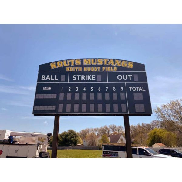 Varsity Scoreboards 3320 Baseball/Softball Scoreboard – LED – SKU: 3320-22