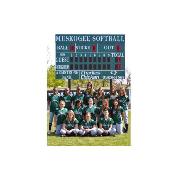 Varsity Scoreboards 3320 Baseball/Softball Scoreboard – LED – SKU: 3320-22