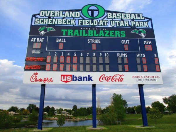 Varsity Scoreboards 3328 Baseball/Softball Scoreboard – LED – SKU: 3328-22