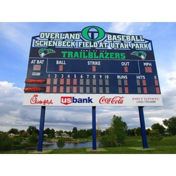 Varsity Scoreboards 3328 Baseball/Softball Scoreboard – LED – SKU: 3328-22