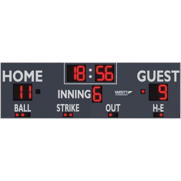Varsity Scoreboards 3315 Baseball/Softball Scoreboard – LED – SKU: 3315-22