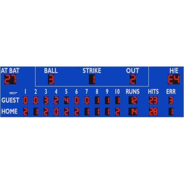 Varsity Scoreboards 3336 Baseball/Softball Scoreboard – LED – SKU: 3336-22