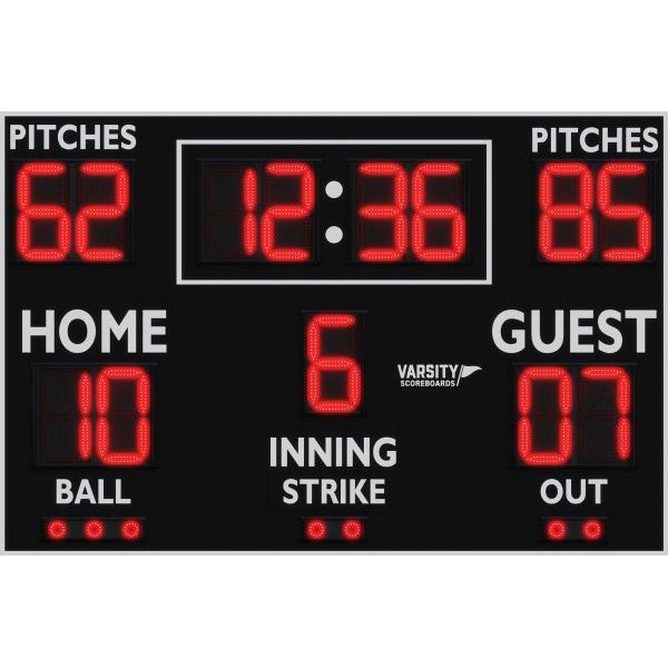 Varsity Scoreboards 3355 Baseball/Softball Scoreboard – LED – SKU: 335 ...