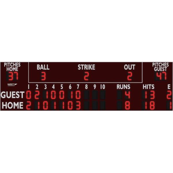 Varsity Scoreboards 3398 Baseball/Softball Scoreboard – LED – SKU: 3398-22
