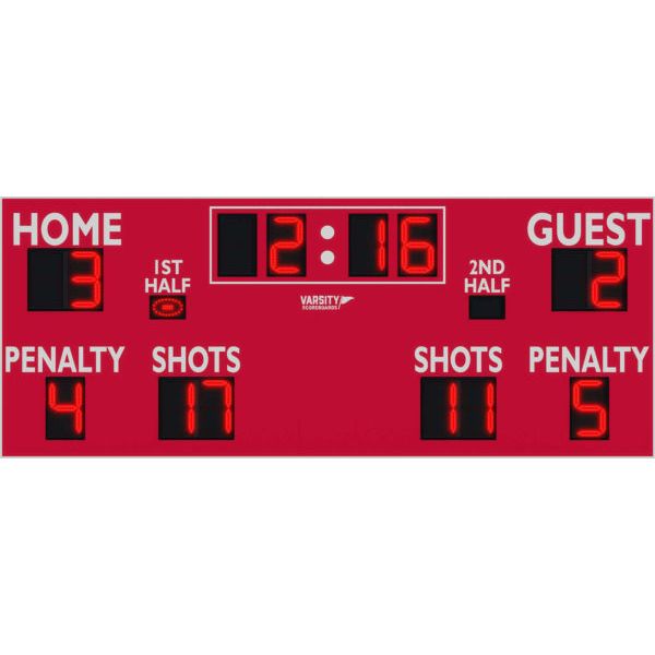Varsity Scoreboards 3420 Soccer Scoreboard – LED, Wireless – SKU: 3420-22