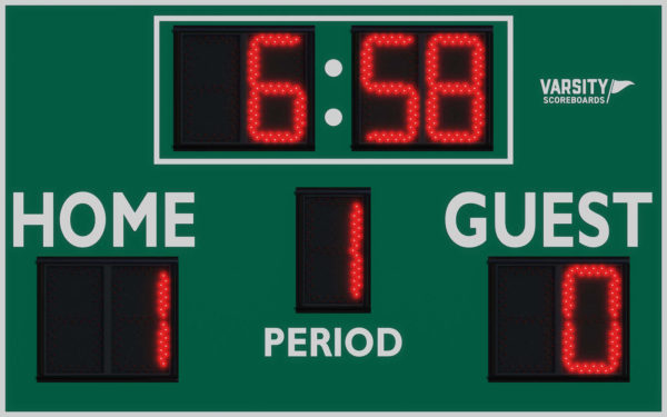 Varsity Scoreboards 3450 Soccer Scoreboard – LED, Wireless – SKU: 3450-22