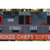 Varsity Scoreboards 3385 Baseball/Softball Scoreboard – LED – SKU: 3385-22