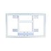 First Team FT230H Gymnasium Glass Basketball Backboard - 36" x 60" - Competition-Grade Aluminum Frame
