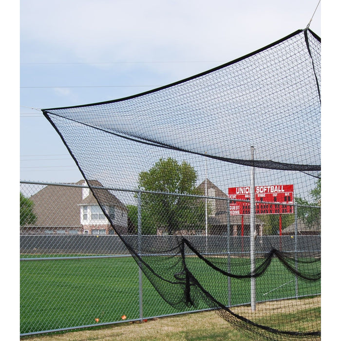 Gared Outdoor Multi-Sport Cage Net - 12' W x 12' H x 70' L - SKU: 4087