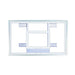 First Team FT220H Gymnasium Acrylic Basketball Backboard - 36" x 60" - Heavy-Duty Aluminum Frame
