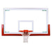 First Team FT234 Competition Glass Basketball Backboard - 42" x 72" Tempered Glass, Regulation White Border, Pre-Drilled for Padding