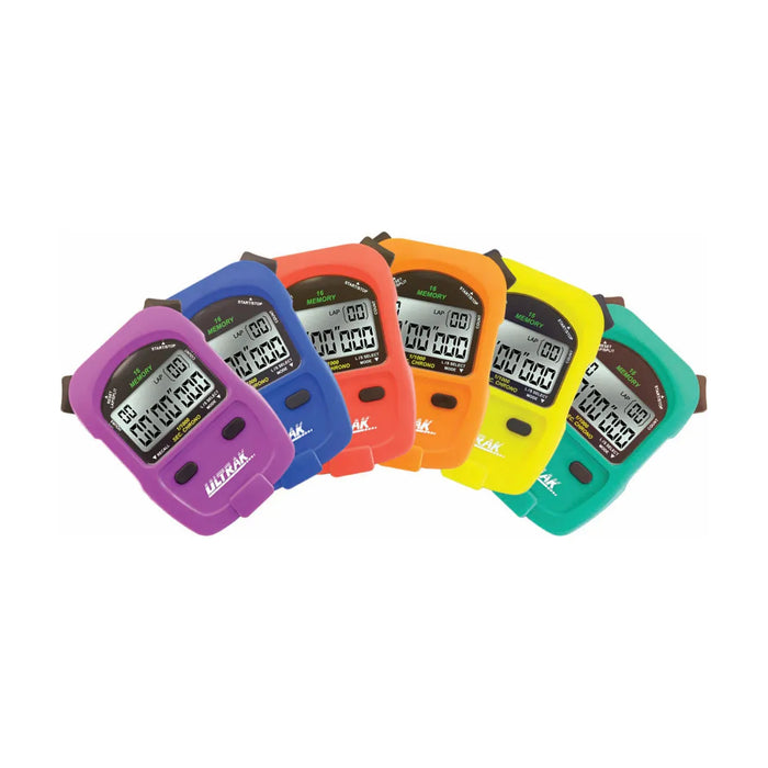 ULTRAK 460 SET - RAINBOW SET OF SIX STOPWATCHES