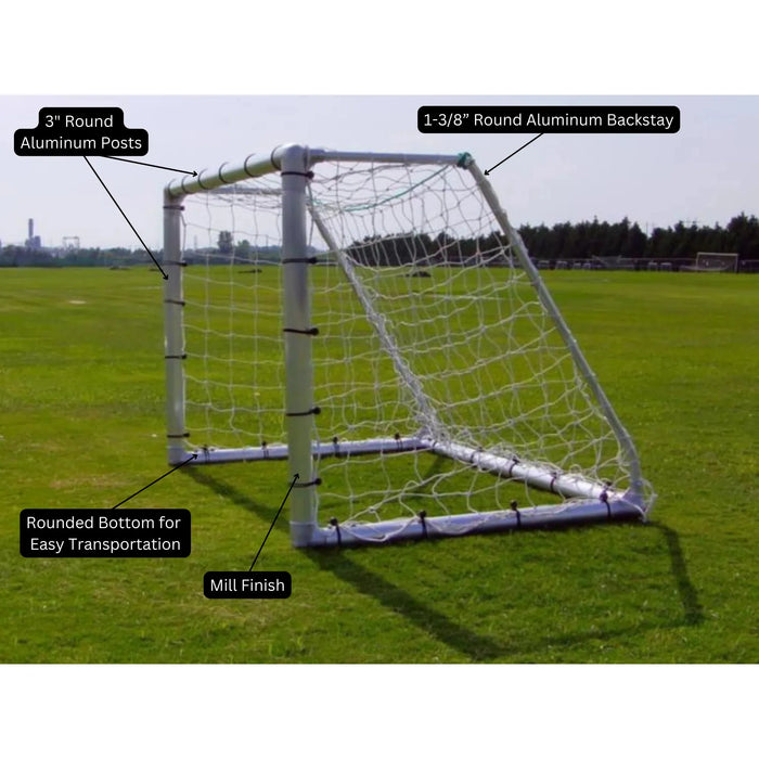 PEVO Economy Series Soccer Goal - 4x6