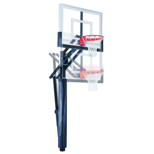 First Team Slam™ In-Ground Adjustable Basketball Goal – 10’ to 7’ Height Range
