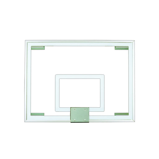 First Team FT231 Gymnasium Glass Basketball Backboard - 40" x 54" - Heavy-Duty Aluminum Frame