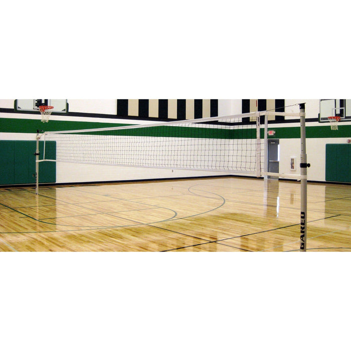 Gared RALLYLINE Scholastic Volleyball System – 3.5" OD, Aluminum, Adjustable Height – No Sleeves – 6105