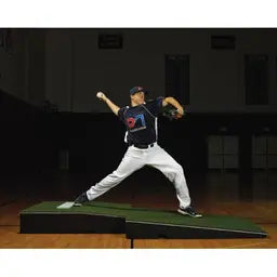 Athletic Connection Professional Two-Piece Pitching Mound – 9 ft. x 4 ft. – Portable Indoor/Outdoor – SKU: MP2031