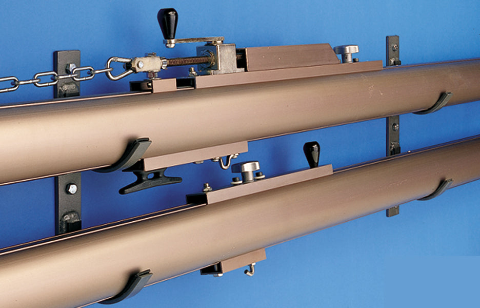 Gared Horizontal Volleyball Upright Storage Bracket – Wall-Mounted Space Saver – SKU: 6292