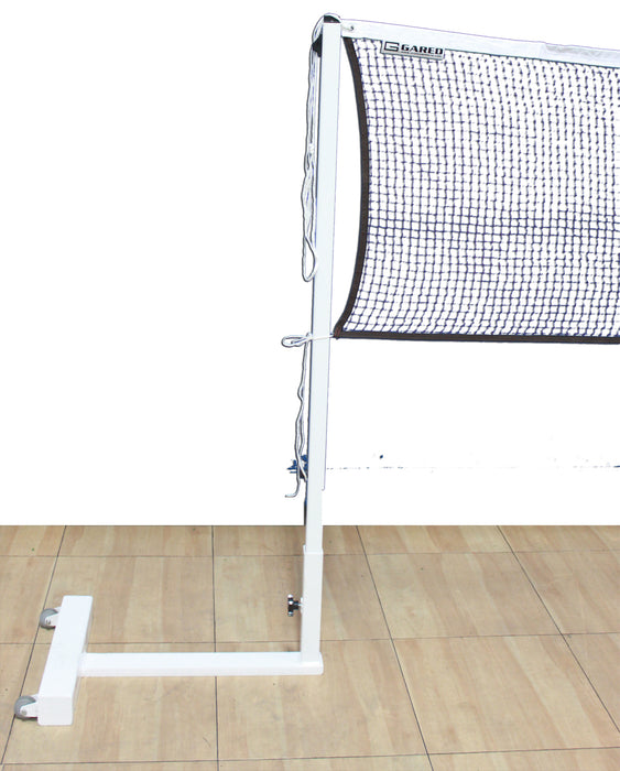 Gared Flick Portable Badminton System – Regulation Size (21' x 2' 6") – SKU: 6631