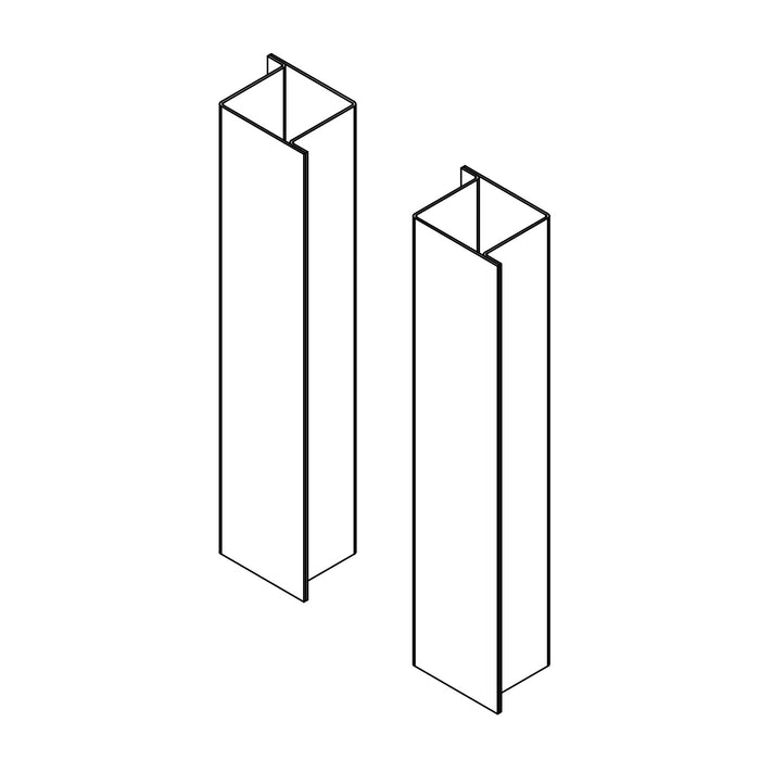 Gared Ground Sleeves for 4" Square Outdoor Volleyball Posts – SKU: 6828