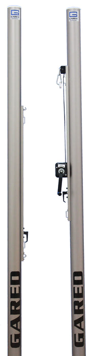 Gared LIBERO 4" OD Collegiate Multi-Sport System – No Floor Sleeves & Covers – 7205