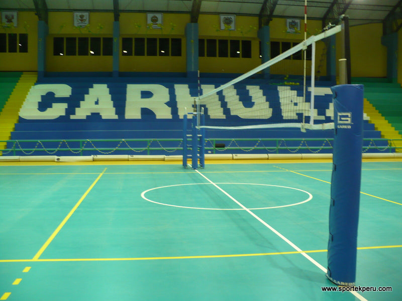 Gared Master Telescopic Two-Court Volleyball System – Competition-Grade – 7307