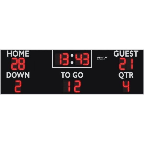 Varsity Scoreboards 7416 Football Scoreboard – LED, Wireless – SKU: 7416-22