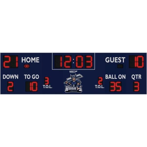Varsity Scoreboards 7428 Football Scoreboard – LED, Wireless – SKU: 7428-22