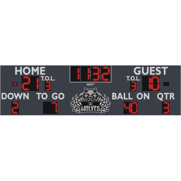 Varsity Scoreboards 7436 Football Scoreboard – LED, Wireless – SKU: 7436-22