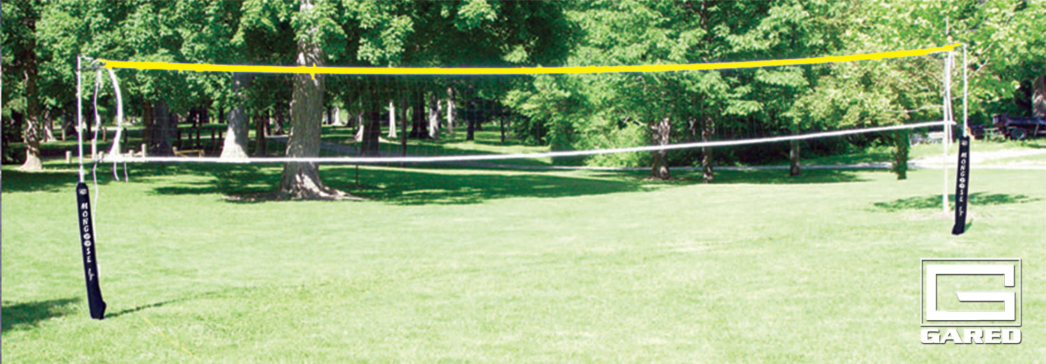 Gared Mongoose® LT Wireless Grass Volleyball System – Portable & Adjustable – SKU: 7700