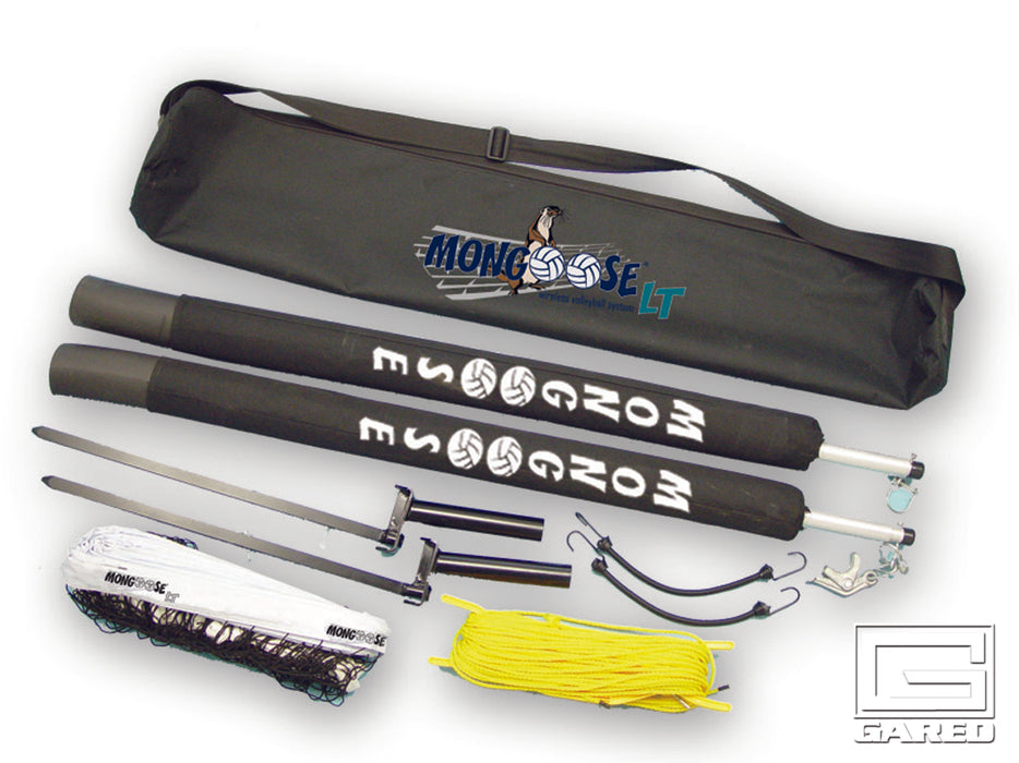 Gared Mongoose® LT Wireless Grass Volleyball System – Portable & Adjustable – SKU: 7700