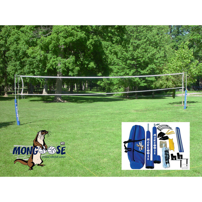 Gared Mongoose® Wireless Volleyball System – Portable & Adjustable – SKU: 7900