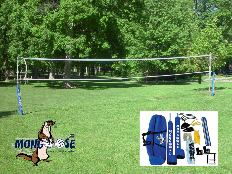 Gared Mongoose® Wireless Volleyball System – Portable & Adjustable – SKU: 7900