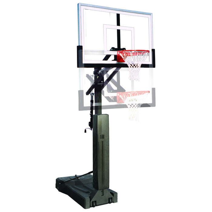 First Team Portable Basketball Goal with Acrylic or Glass Backboard