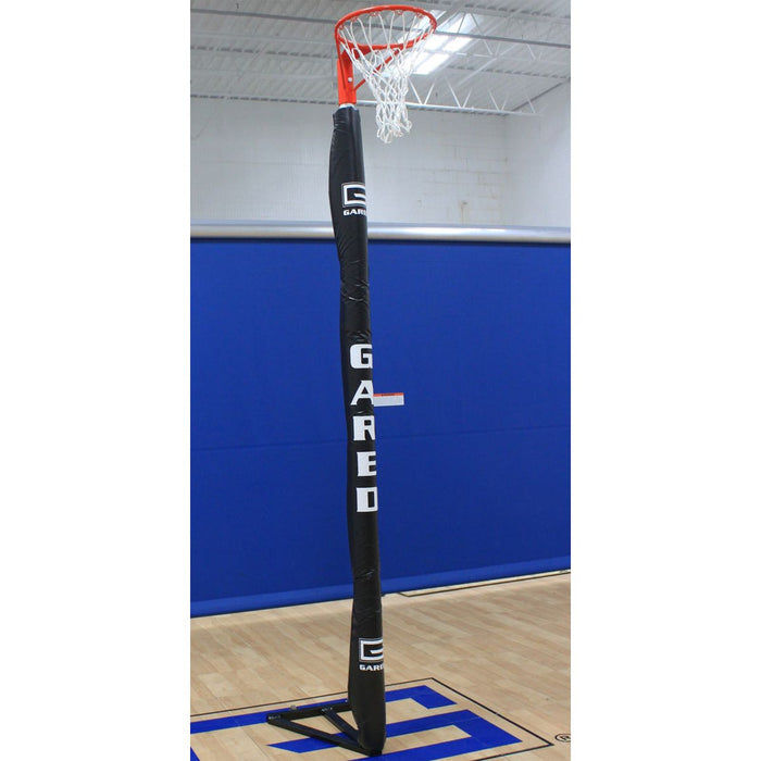 Gared Hoopla Portable Steel Netball System - Adjustable Height (8' - 10') - 8412