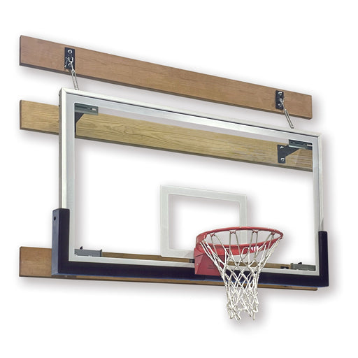 First Team Wall Mount Basketball Goal – 12" Extension