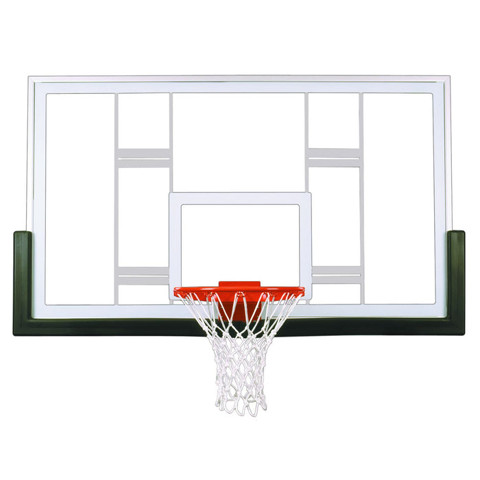 First Team Contender™ Backboard Upgrade Package - FT239 Glass Backboard, FT190 Breakaway Rim, TuffGuard Padding