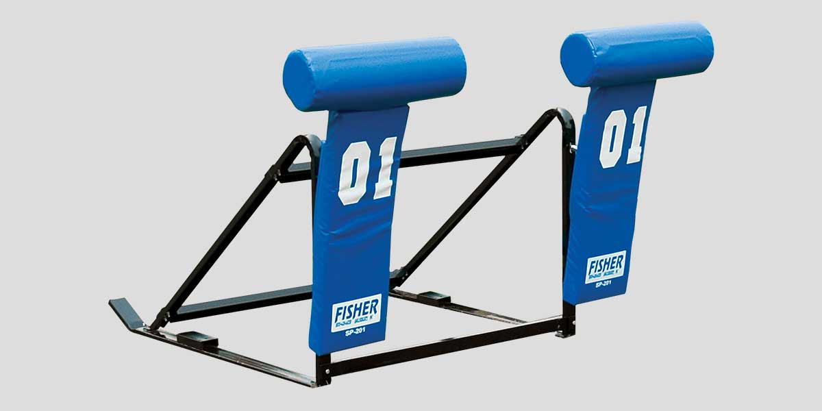 Jr Blocking Sled- 7 Man- w/T Pad