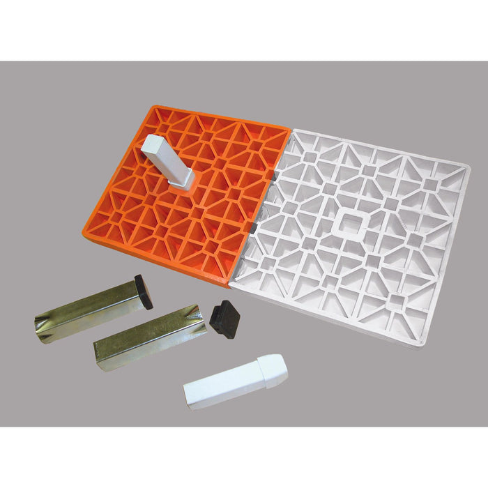 Jaypro Double First Base - Flex Style (30" L x 15" W x 3" H) - SKU: BB-400